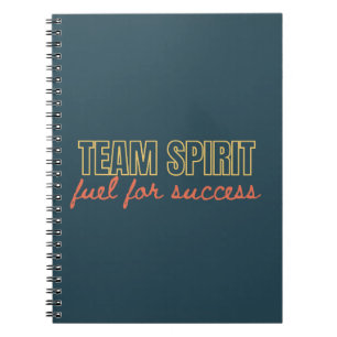 Cuaderno Regalo de negocios de Team Spirit Motivational Com