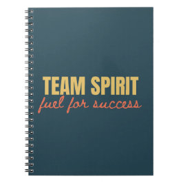 Cuaderno Regalo de negocios de Team Spirit Motivational Com