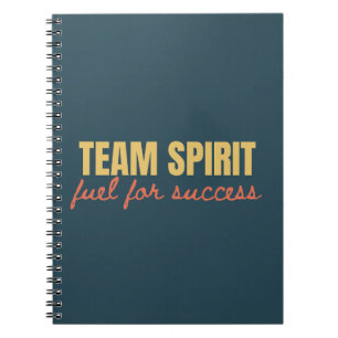 Cuaderno Regalo de negocios de Team Spirit Motivational Com