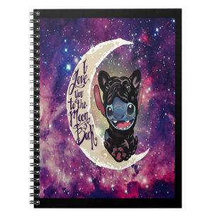 Cuaderno Regalo de perro   Te Amo A La Luna Y A La Vuelta