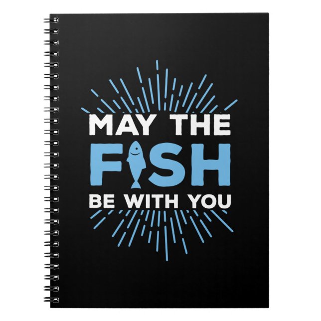 Cuaderno Regalo De Pescador Que El Pescado Esté Con Usted (Frente)