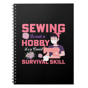 Cuaderno Regalo de Quilter Coser No Es Un Hobby