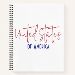 Cuaderno Regalo de recuerdo de viaje por Estados Unidos de