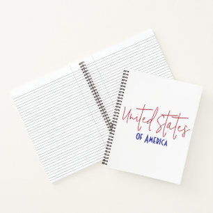 Cuaderno Regalo de recuerdo de viaje por Estados Unidos de