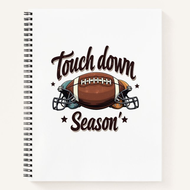 Cuaderno Regalo de rugby de Fantasía de temporada baja (Anverso)