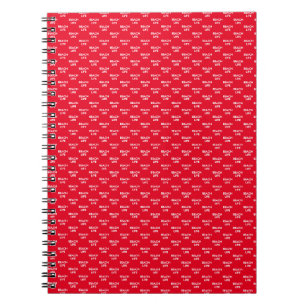 Cuaderno Regalo de Salvavidas de Vida en la Playa Rojo