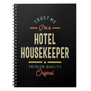 Cuaderno Regalo de título de trabajo del propietario del ho