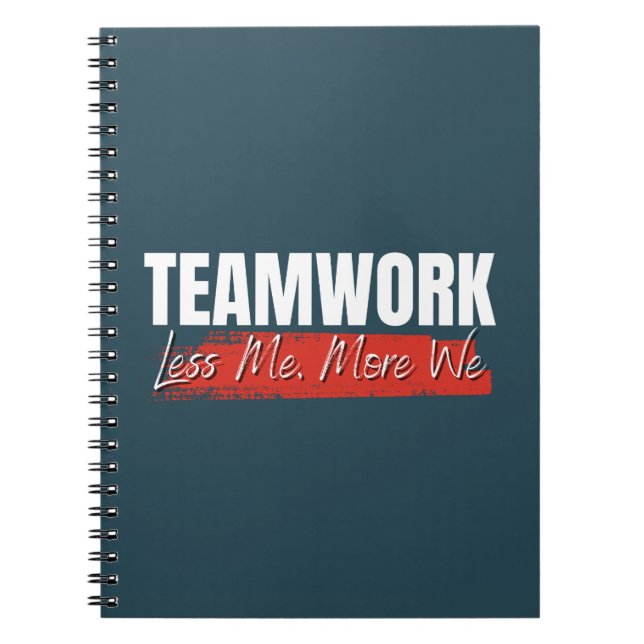 Cuaderno Regalo de trabajo en equipo de Office Business Cor (Frente)