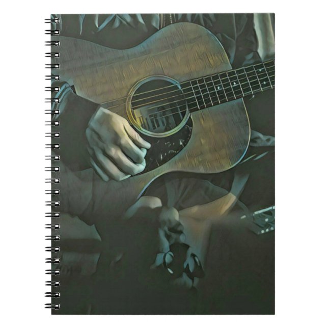 Cuaderno regalo de un día de guitarra nacional (Frente)
