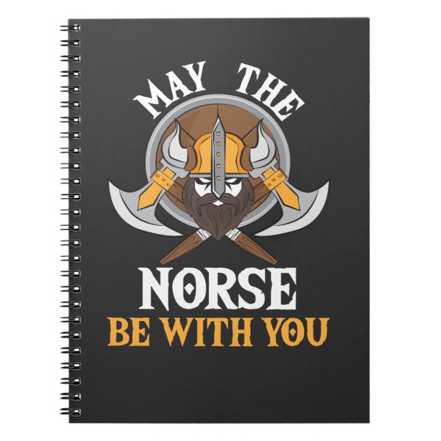 Cuaderno Regalo de Viking - puede los nórdises estar con (Frente)