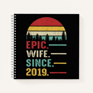 Cuaderno Regalo del 2° aniversario de la Boda para su épica