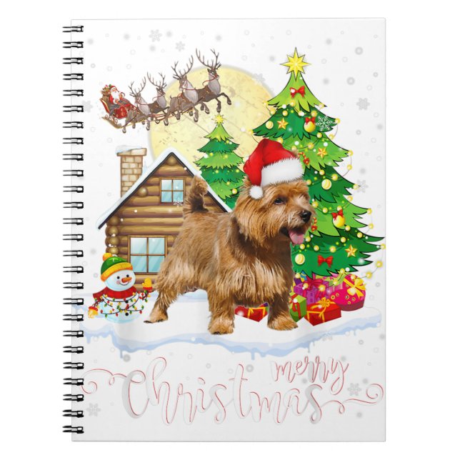 Cuaderno Regalo del amante del perro de Norfolk terrier (Frente)