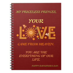 CUADERNO REGALO DEL DÍA DE LA MADRE