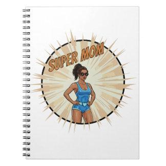 Cuaderno Regalo del Día de la Madre al Estilo de Cómic de S