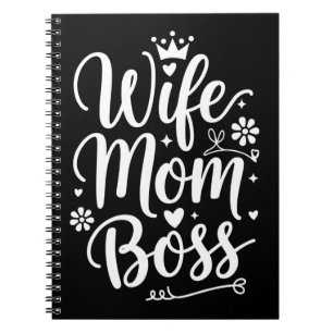 Cuaderno Regalo del Día de la Madre para Esposa Mamá Jefa L
