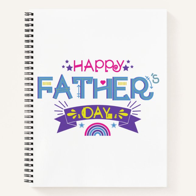 Cuaderno regalo del día del padre (Anverso)