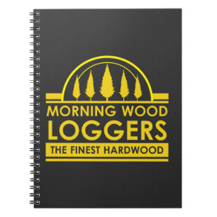 Cuaderno Regalo del leñador - Woodsman de madera de los