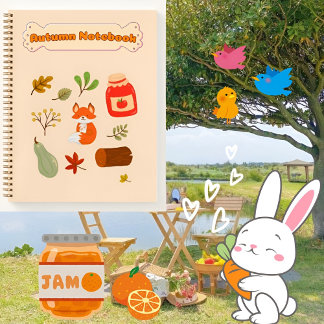 Cuaderno Regalo del otoño en Vibe Journal para su 🤎 🥨 🍁 