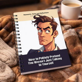 Cuaderno Regalo divertido - Cuaderno, pretendiendo ser un l