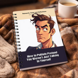 Cuaderno Regalo divertido - Cuaderno, pretendiendo ser un l