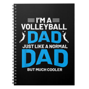 Cuaderno Regalo Divertido de Voleibol para Padres y Hombres