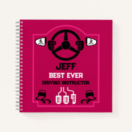 Cuaderno Regalo divertido para instructor de conducir