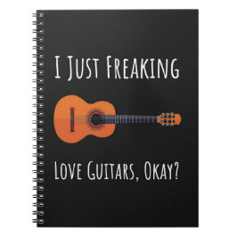 Cuaderno Regalo Divertido Perfecto Para Amante de Guitarris