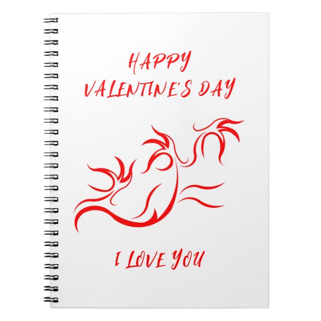 Cuaderno REGALO el día de San Valentín PARA NOVIA, ESPOSA,  (Frente)