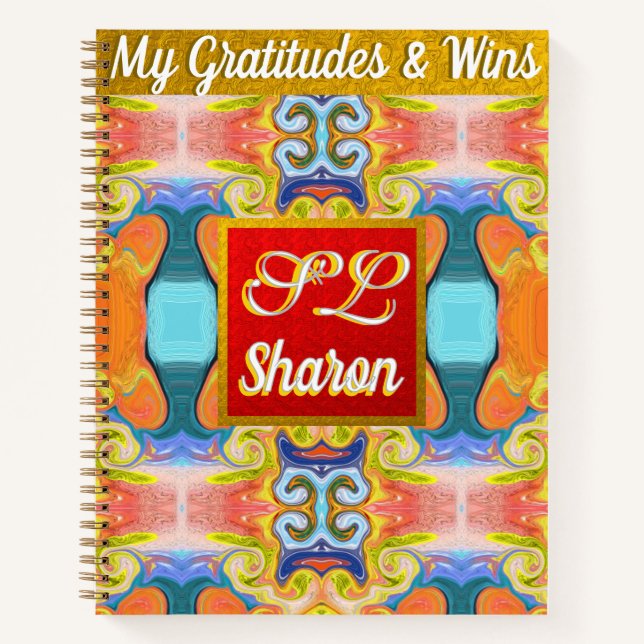 Cuaderno Regalo elegante y abstracto del Día de la Madre Mo (Anverso)