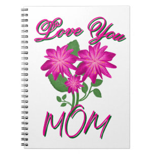 Cuaderno Regalo floral personalizado y hecho a medida para 