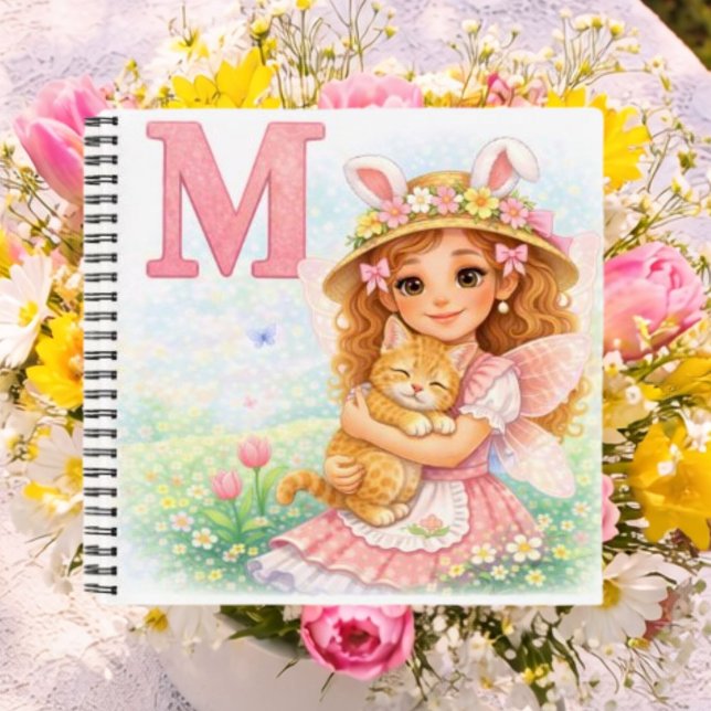 Cuaderno Regalo Gatito Personalizado M para Niñas (Subido por el creador)