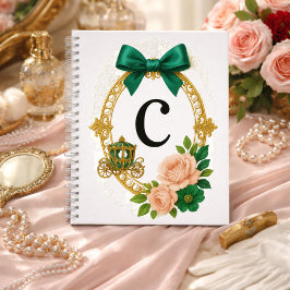 Cuaderno Regalo inicial C para dama de honor Regencia Elega