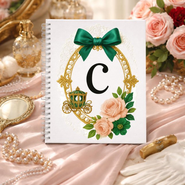 Cuaderno Regalo inicial C para dama de honor Regencia Elega (Subido por el creador)