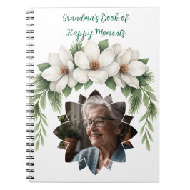 Cuaderno Regalo navideño de festividad de la abuela de navi