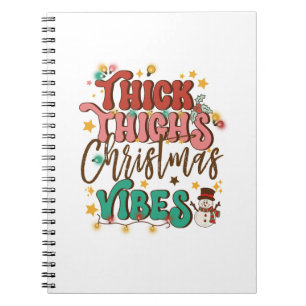 Cuaderno Regalo navideño grueso Navidades vibraciones