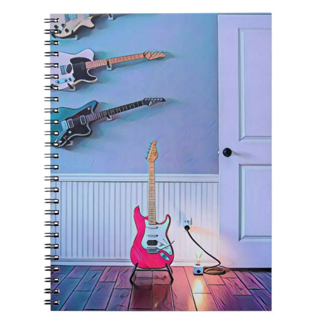 Cuaderno Regalo para el esposo guitarrista (Frente)