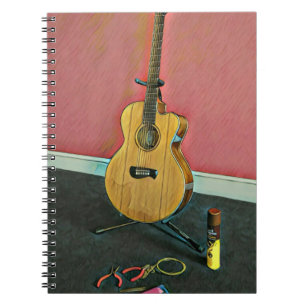 Cuaderno Regalo para el guitarrista musical