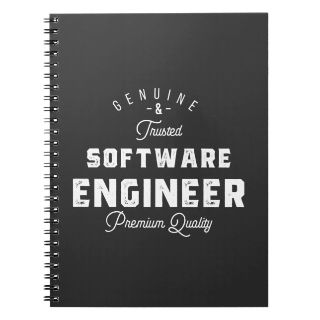 Cuaderno Regalo para Ingeniero de Software (Frente)