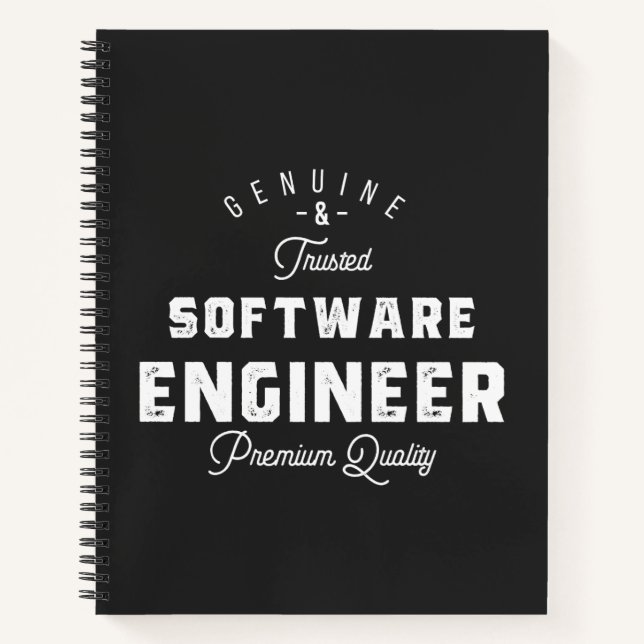 Cuaderno Regalo para Ingeniero de Software (Anverso)