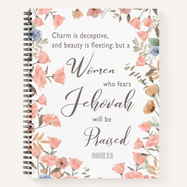 Cuaderno Regalo para la esposa de JW Elders (Anverso)