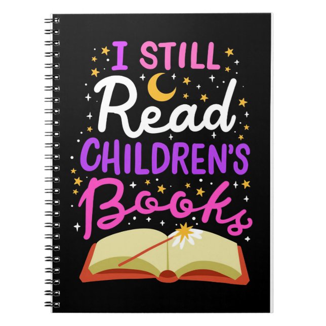 Cuaderno Regalo para lector Sigo leyendo libros infantiles (Frente)