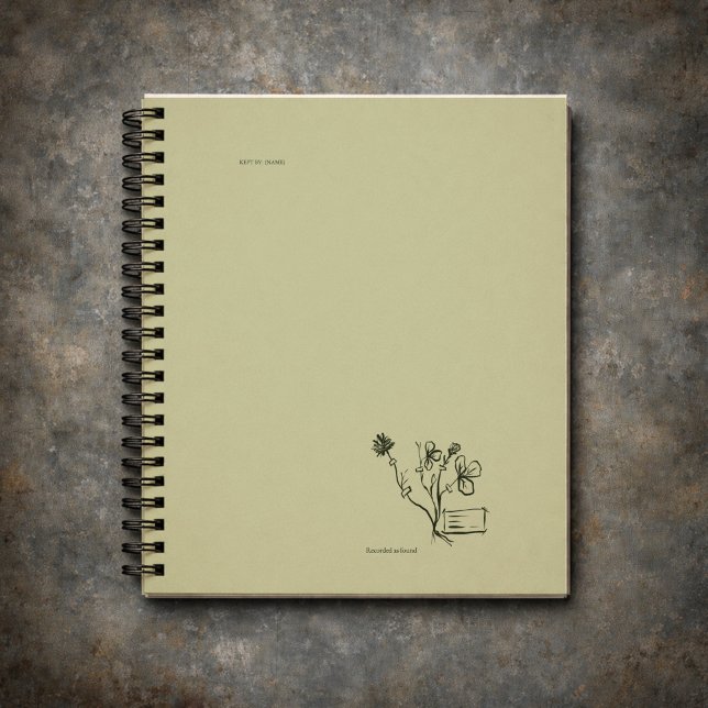 Cuaderno Regalo para lectores de jardín de academia oscura  (Subido por el creador)