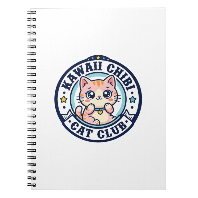 Cuaderno Regalo para mamá gata Kawaii Chibi - Kawaii Chibi  (Frente)