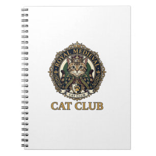 Cuaderno Regalo para papá gato medieval real - Royal Medie