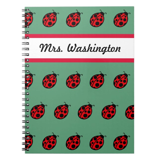 Cuaderno Regalo para portátiles de la escuela de bugs de pr (Frente)