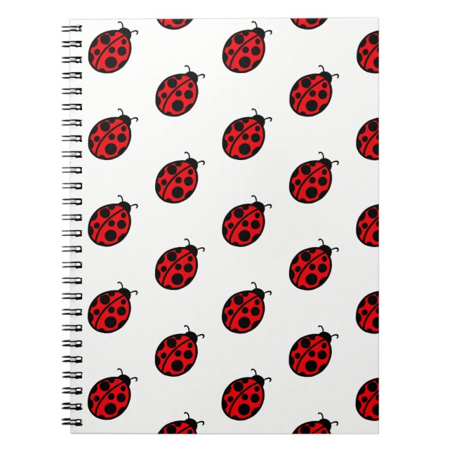 Cuaderno Regalo para portátiles de Red Ladybug School (Frente)