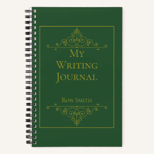 Cuaderno Regalo para portátiles del escritor de nombres per