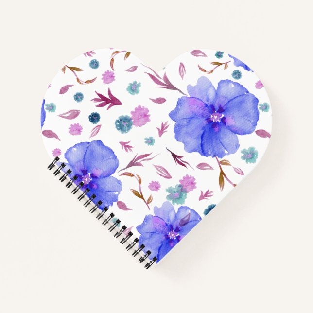 Cuaderno Regalo para portátiles Floral Travel Journal (Anverso)