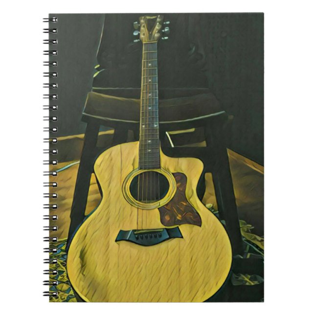 Cuaderno Regalo para un amigo guitarrista (Frente)