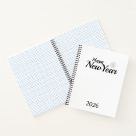 Cuaderno Regalo personalizado de Año Nuevo feliz